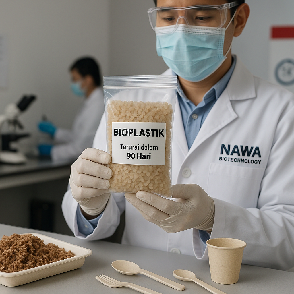 Startup Indonesia Kembangkan Bioplastik dari Limbah Singkong dengan Daya Hancur 90 Hari