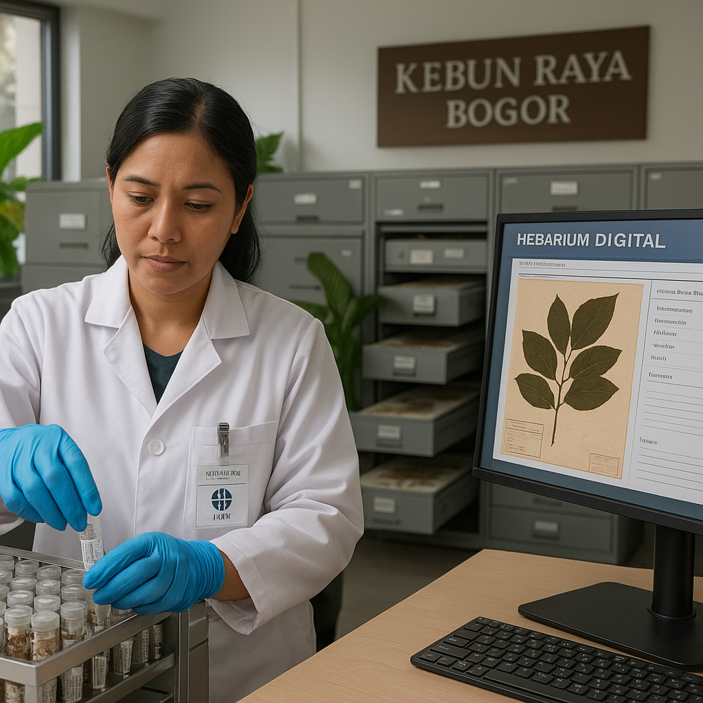Kebun Raya Bogor Kembangkan Bank Benih dan Herbarium Digital untuk Konservasi Tanaman Langka