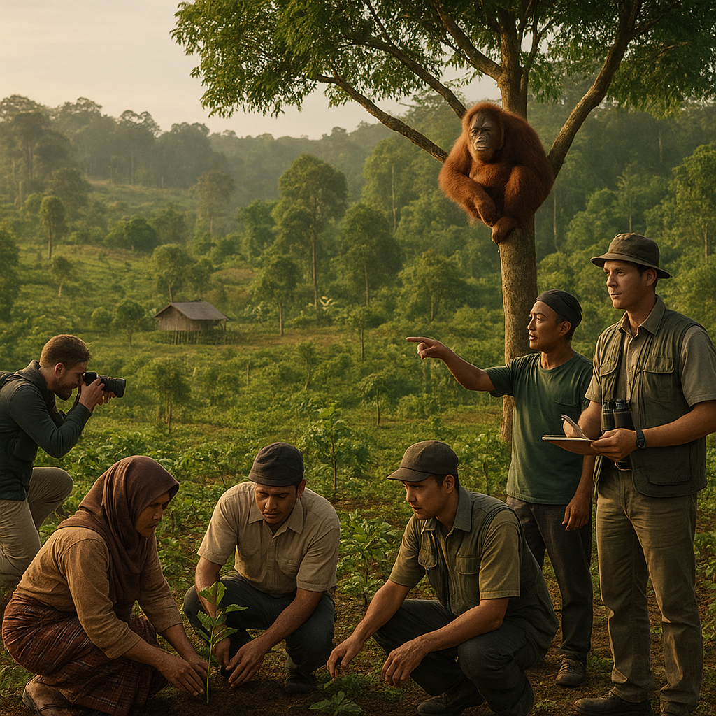 Program 'Hutan Pangan' di Kalimantan Barat Integrasikan Agroforestri dengan Konservasi Orangutan