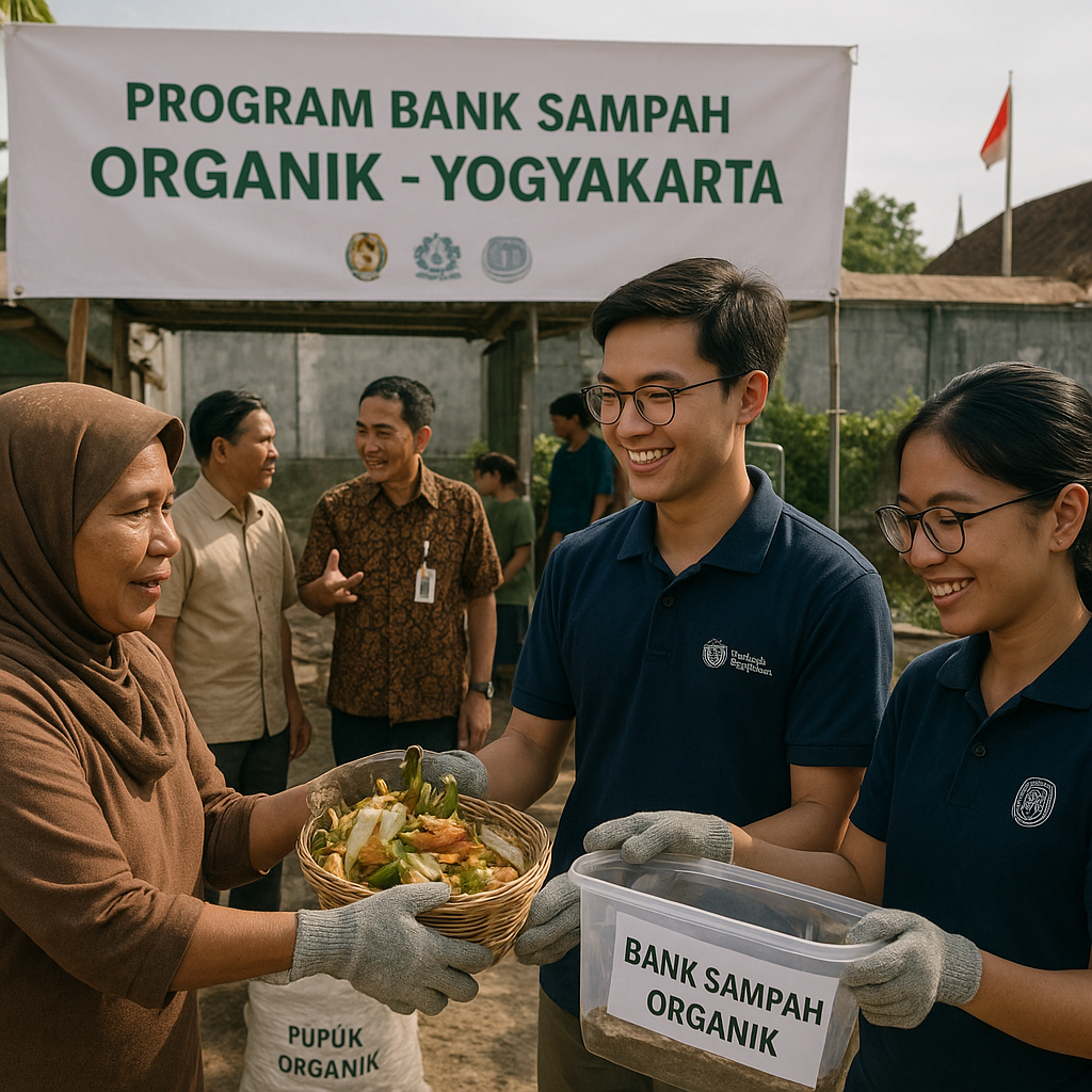Program 'Bank Sampah Organik' di Yogyakarta: Konversi Limbah Makanan jadi Pupuk dan Gas