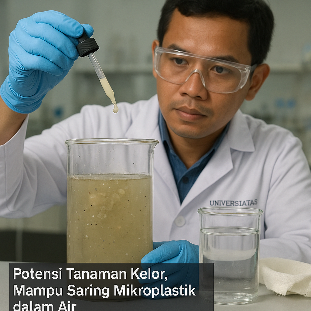 Potensi Tanaman Kelor, Mampu Saring Mikroplastik dalam Air
