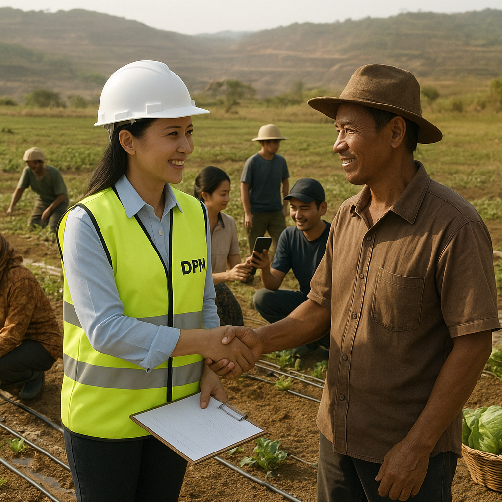 Dairi Prima Mineral Luncurkan Program Agribisnis untuk Perkuat Ekonomi Petani di Sekitar Tambang
