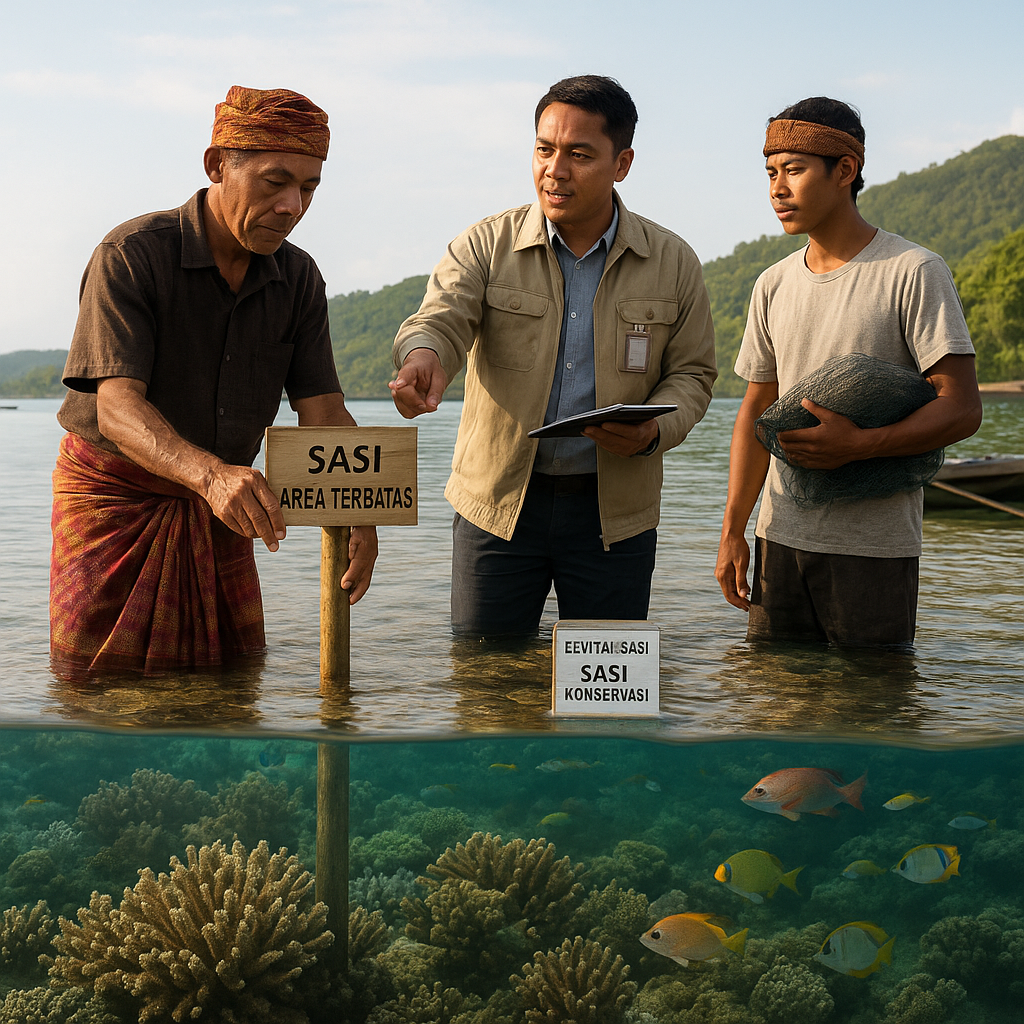 Kearifan Lokal 'Sasi' di Maluku Diadopsi untuk Konservasi Terumbu Karang dan Perikanan Berkelanjutan