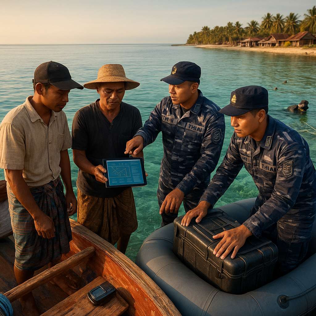 Kolaborasi TNI AL dengan Nelayan untuk Pengelolaan Terumbu Karang Berbasis Data