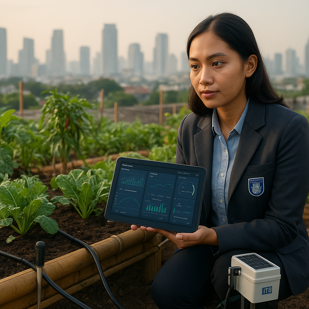 Sistem IoT untuk Monitoring dan Penghematan Air di Pertanian Perkotaan