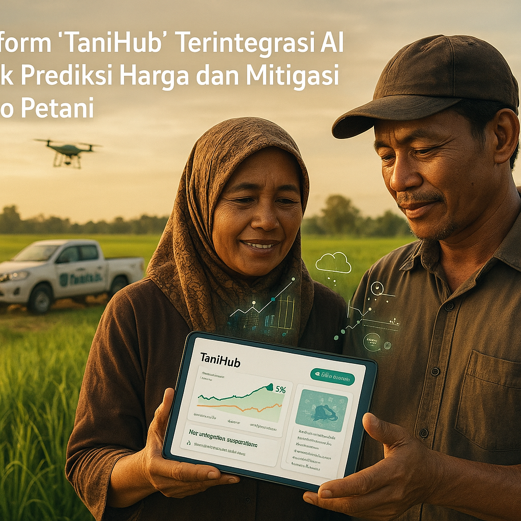 Platform 'TaniHub' Terintegrasi AI untuk Prediksi Harga dan Mitigasi Risiko Petani