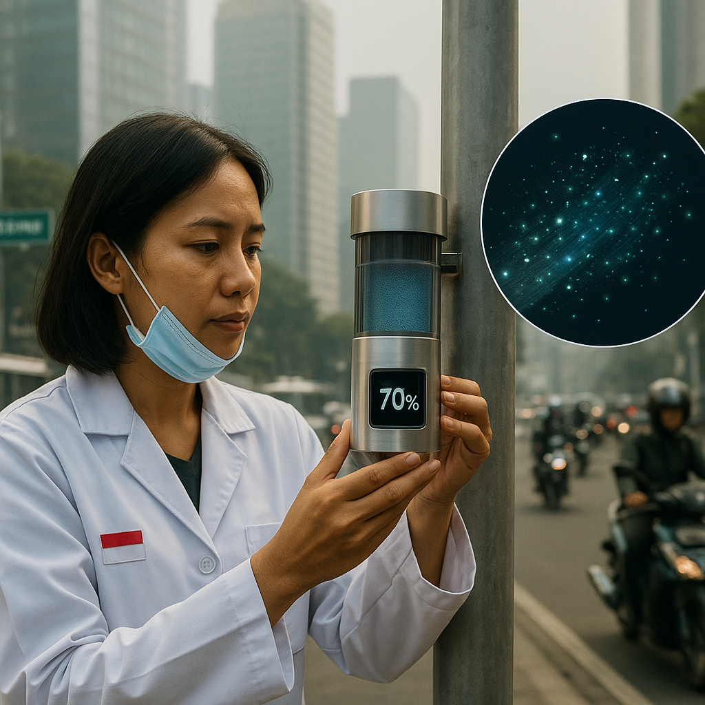 Nano-Filters for Capturing Urban Air Pollution Particles