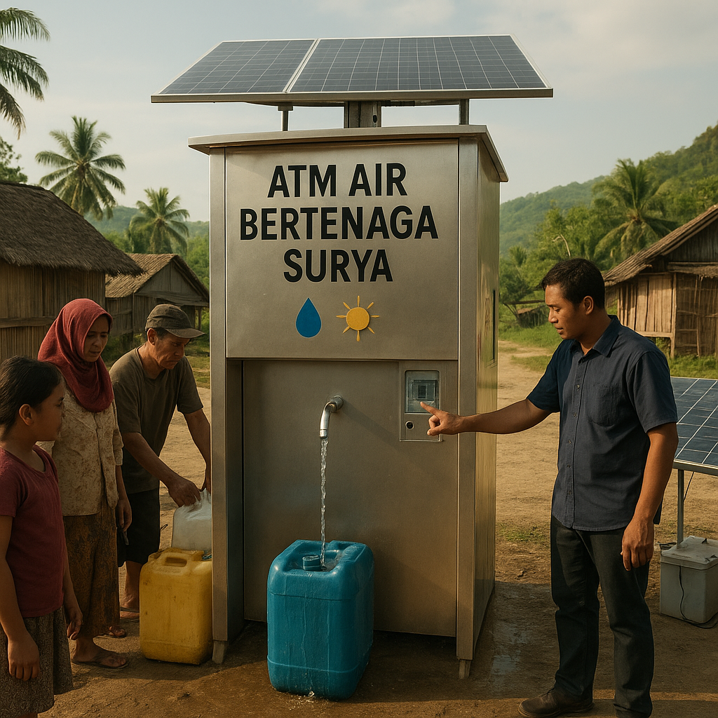 Solar-Powered Water ATMs for Remote Areas