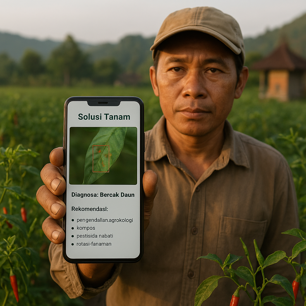Teknologi 'Solusi Tanam' di Bali: Aplikasi Deteksi Penyakit Tanaman Berbasis AI untuk Petani Cabai