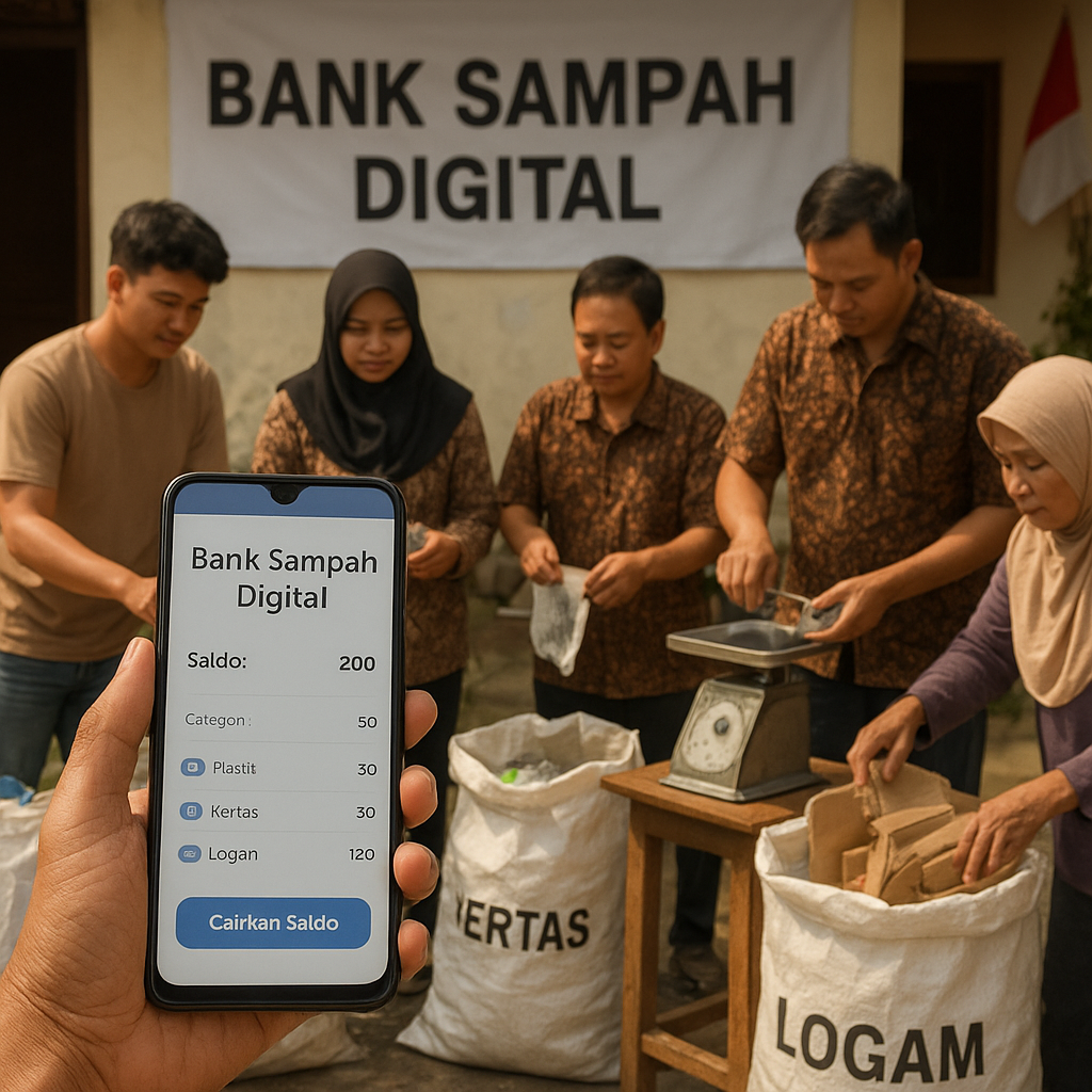 Bank Sampah Digital: Tingkatkan Partisipasi Masyarakat dan Nilai Ekonomi Sirkular
