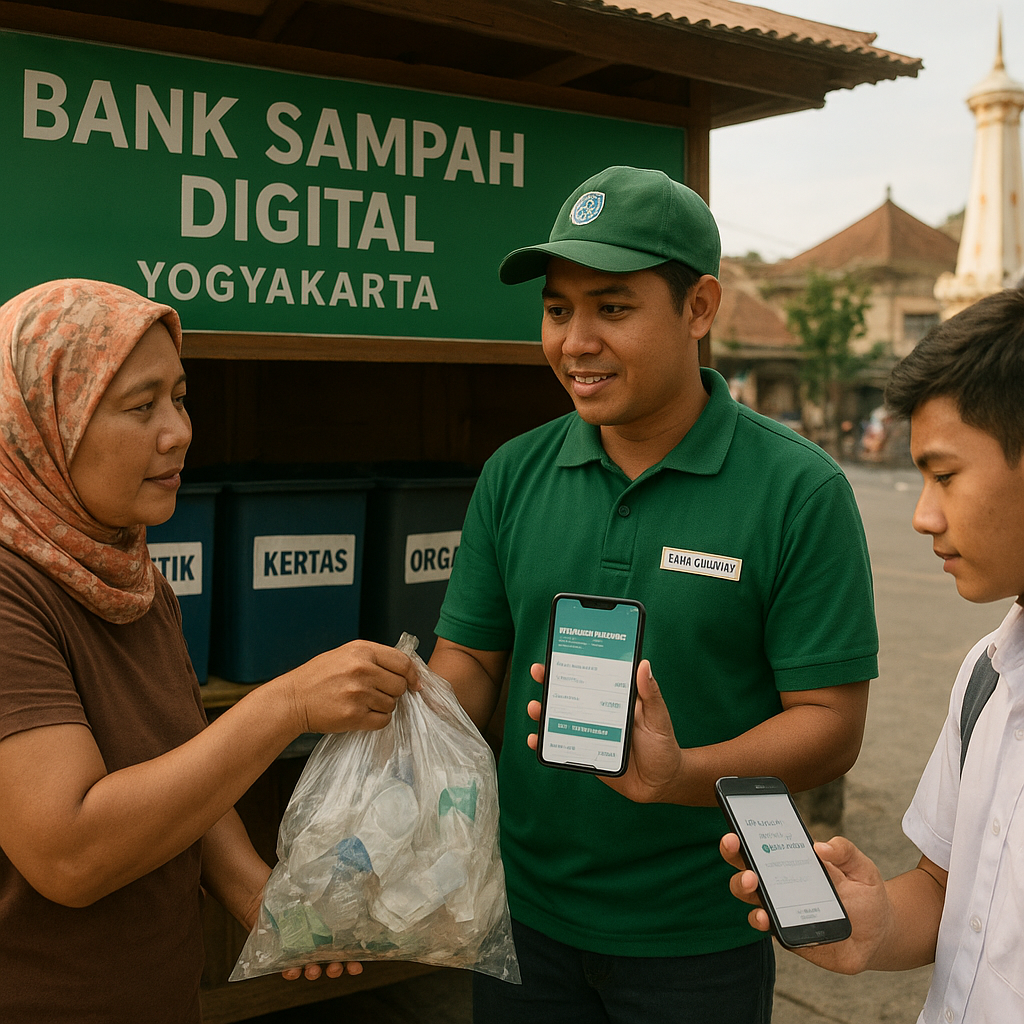 Program Bank Sampah Digital Tingkatkan Pengelolaan Limbah di Yogyakarta