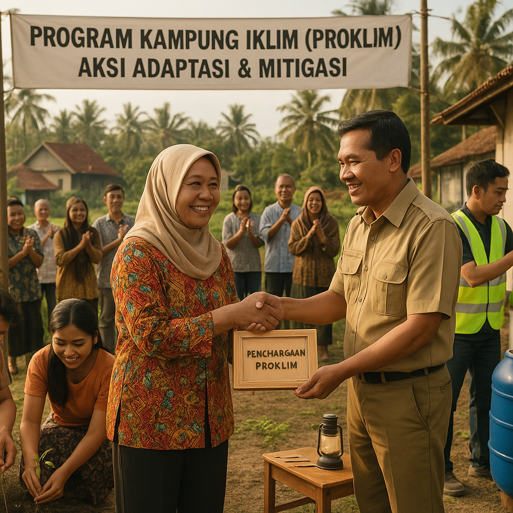 Program 'Kampung Iklim' ProKlim Dorong Aksi Adaptasi Masyarakat Akar Rumput