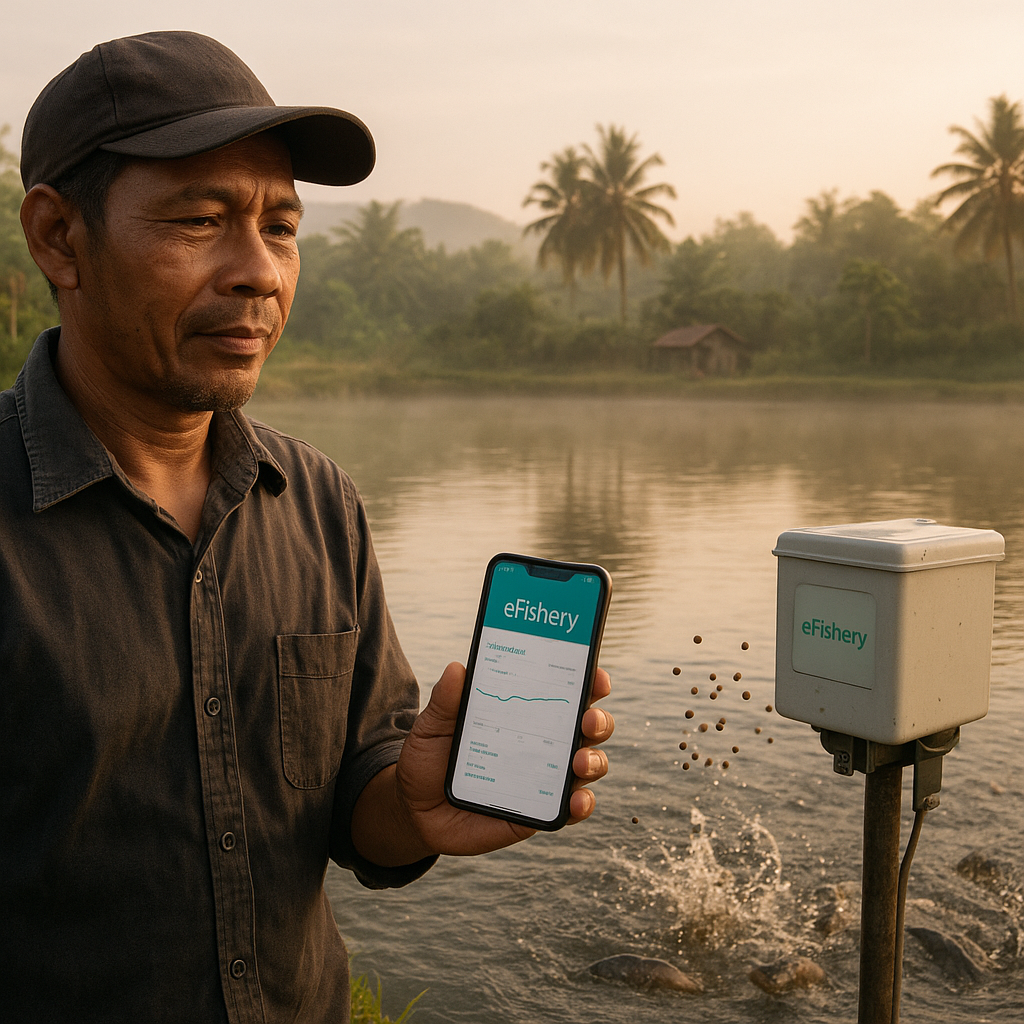 Aplikasi 'eFishery' Kembangkan Smart Feeding untuk Budidaya Ikan Berkelanjutan
