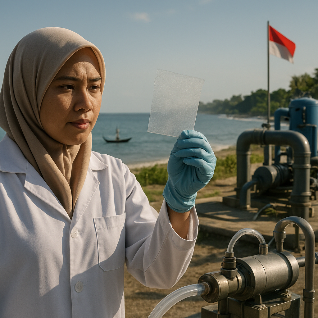 Teknologi Membran Grafena untuk Desalinasi Air Laut yang Lebih Efisien dan Murah