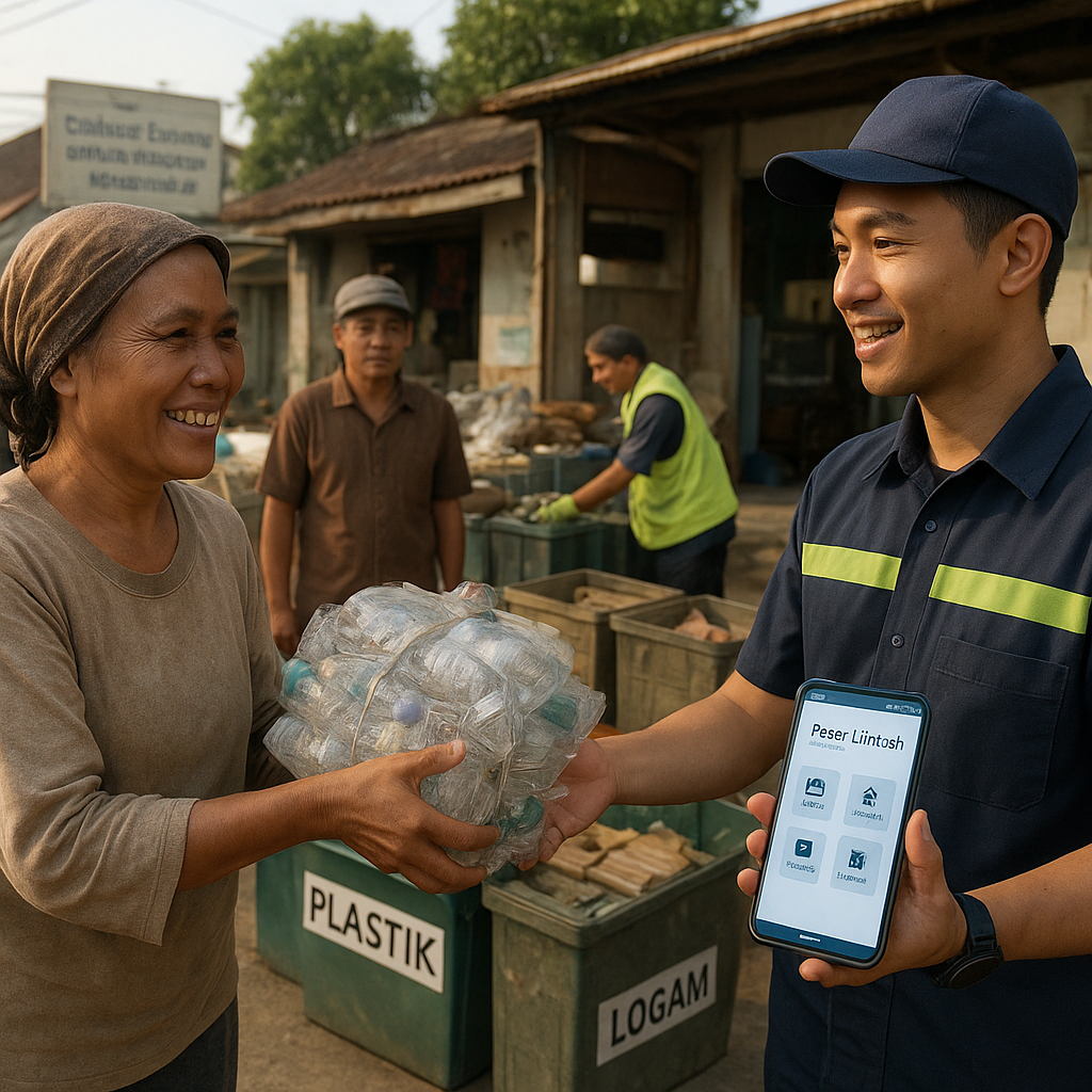 Platform Digital 'Pasar Limbah' untuk Mendukung Circular Economy di Masyarakat