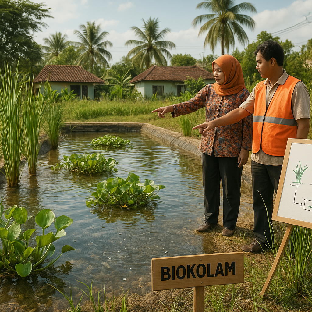 Biokolam: Teknologi Ramah Lingkungan Pengolah Limbah Domestik Berbasis Tanaman