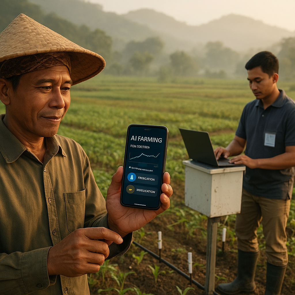 Startup Indonesia Memanfaatkan AI untuk Optimalisasi Irigasi dan Pemupukan di Pertanian Skala Kecil