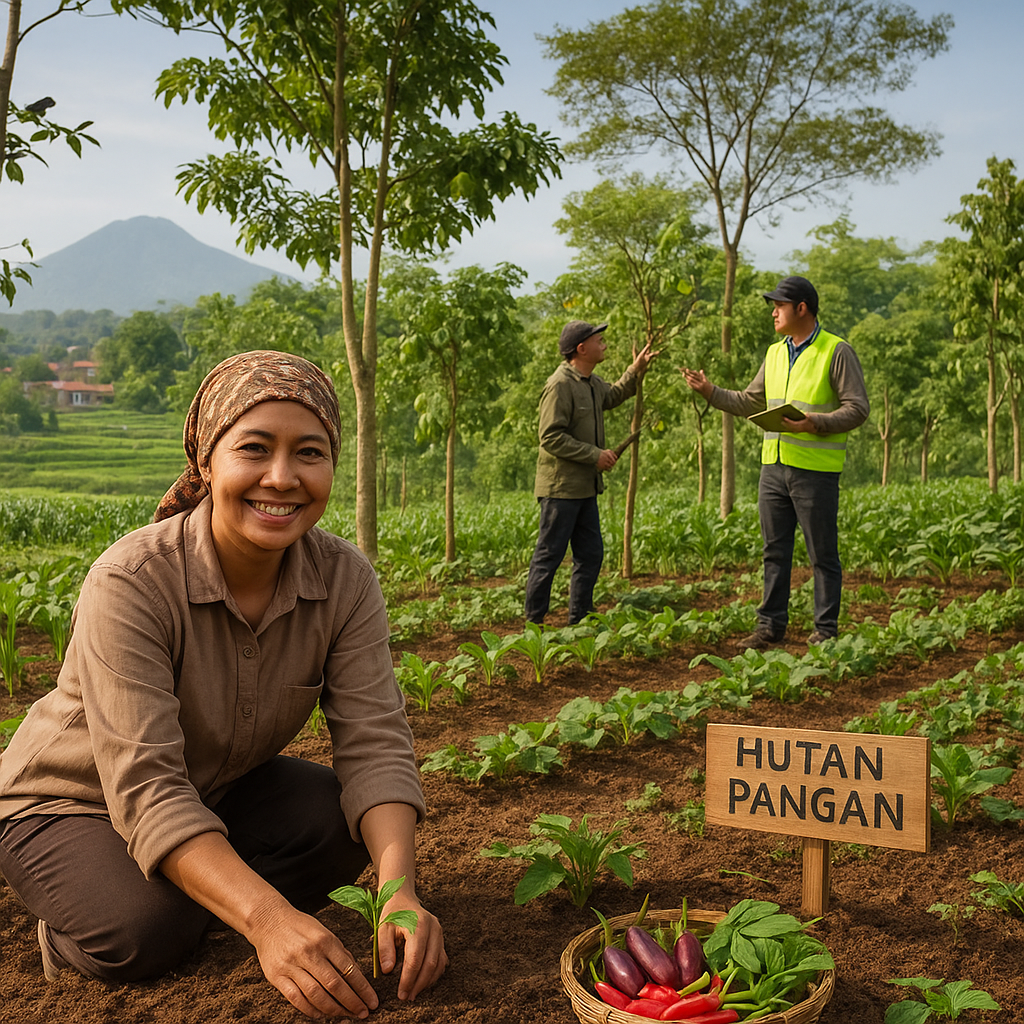 Program 'Hutan Pangan' di Jawa Barat: Integrasi Kayu-Kebun-Komoditas Pangan