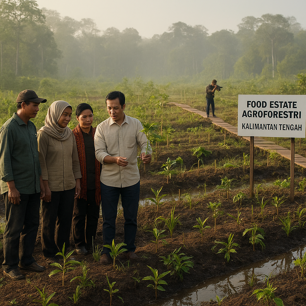 Program 'Food Estate' Berbasis Agroforestri: Integrasi Pangan dan Konservasi di Kalimantan Tengah