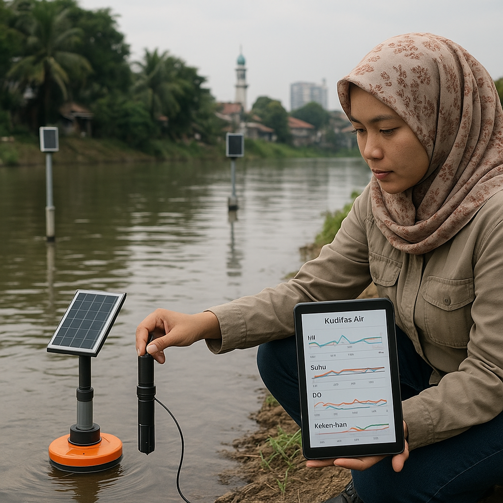 Startup Lokal Kembangkan Aplikasi Pantau Kualitas Air Sungai Secara Real-Time