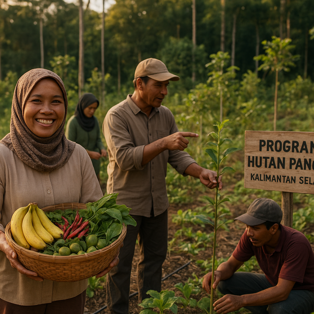 Program "Hutan Pangan" di Kalimantan Selatan Wujudkan Ketahanan Pangan Berbasis Konservasi