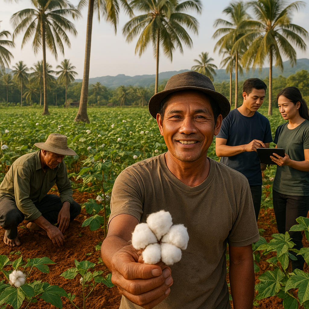 Startup Solusi Kelapa Buka Akses Keberlanjutan bagi Petani Kapas di Sulawesi