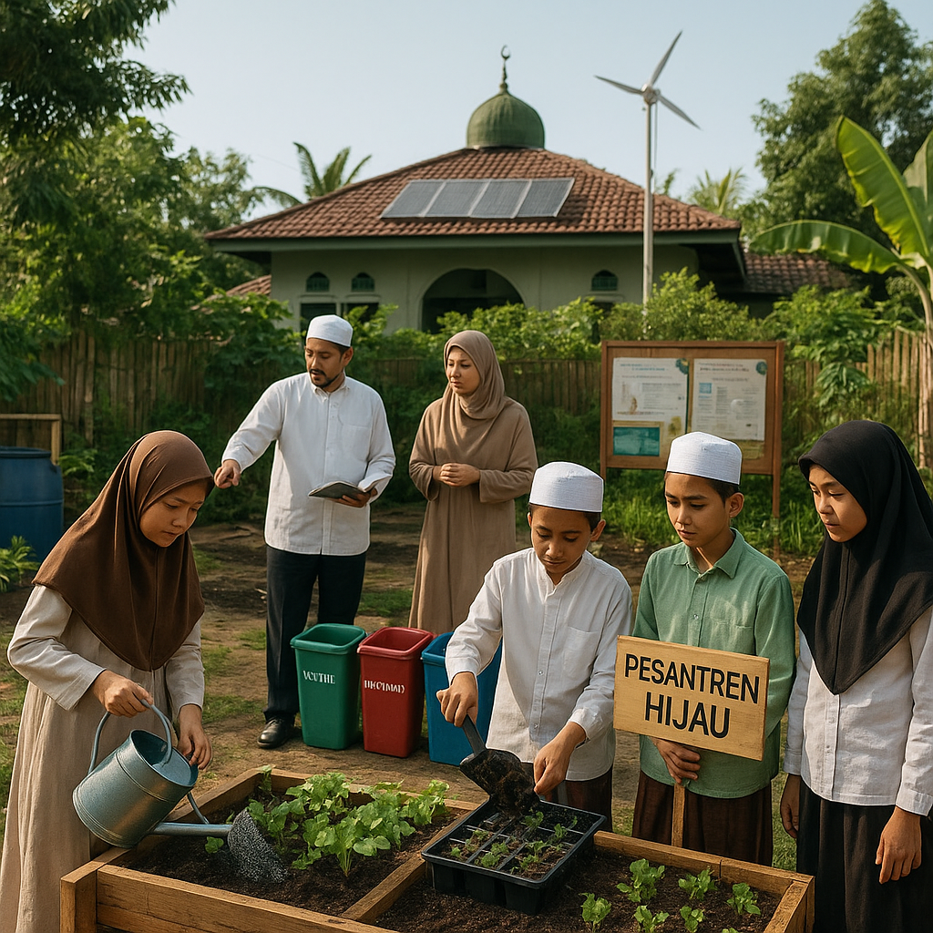 Program 'Pesantren Hijau' Integrasi Edukasi Lingkungan dan Praktik Berkelanjutan