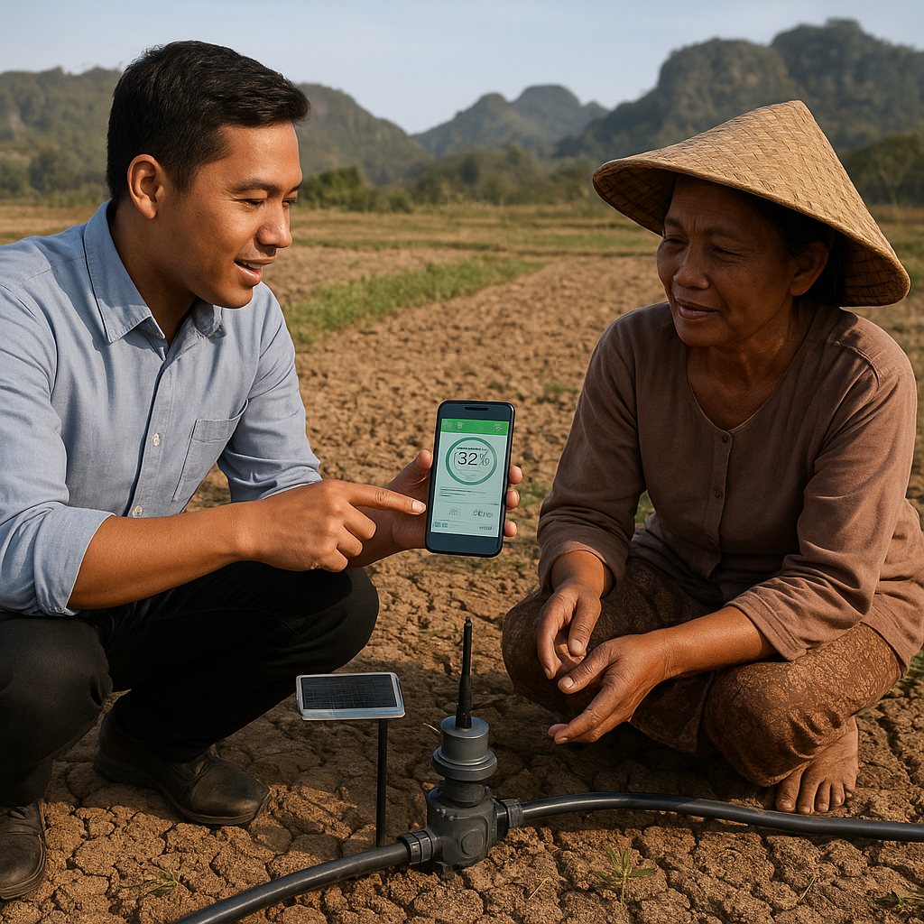 Irigasi Presisi Berbasis IoT Optimalkan Air Pertanian di Lahan Kering Gunungkidul