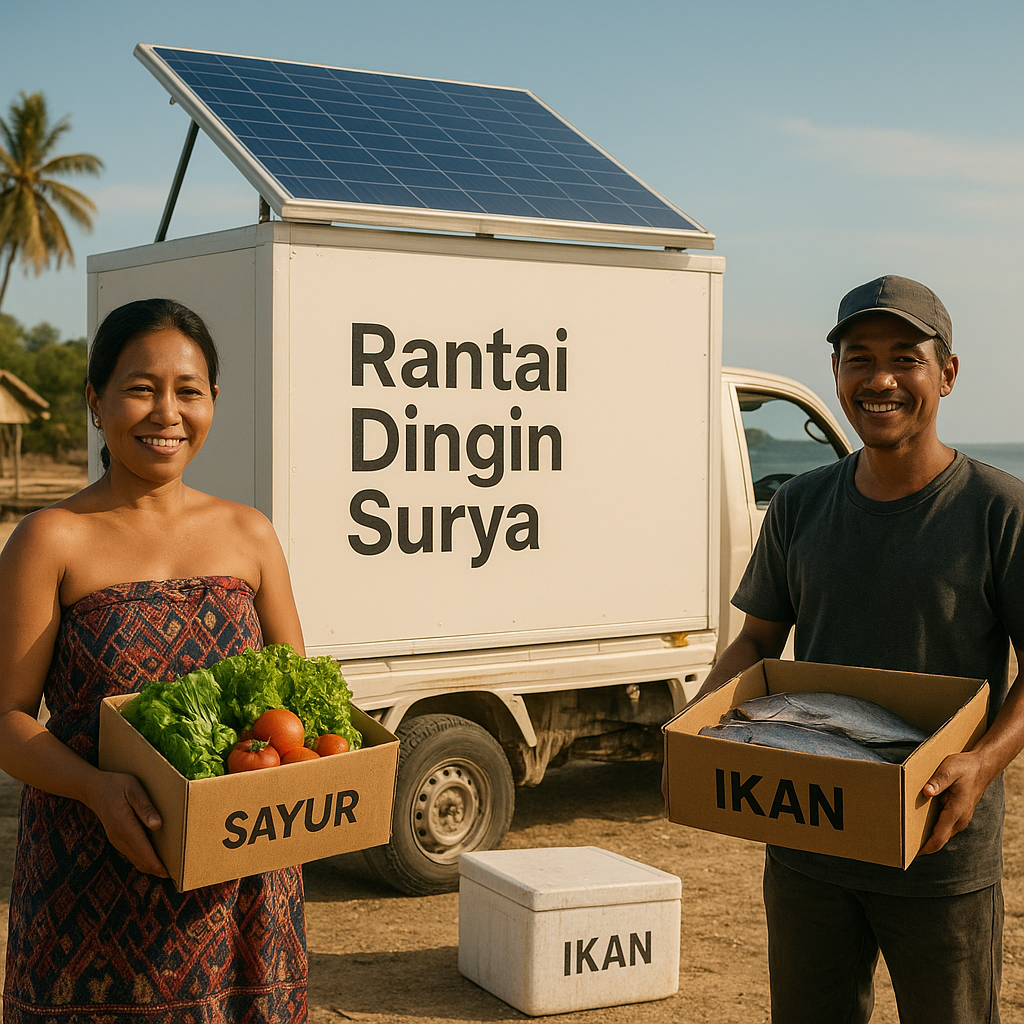 Startup Rantai Dingin Berbasis Solar di NTT Kurangi Susut Pangan Hingga 40%