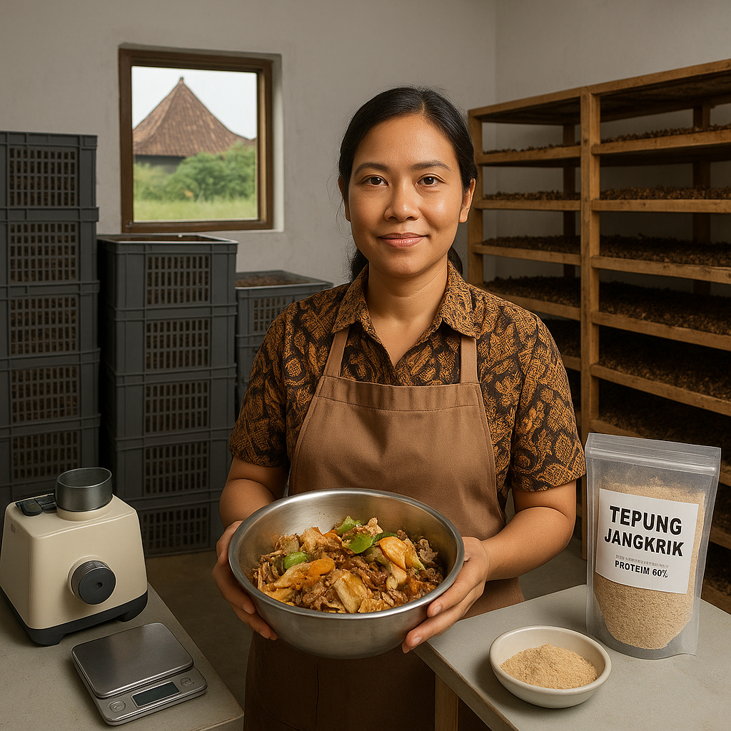 Budidaya Jangkrik sebagai Alternatif Protein untuk Pakan Ternak dan Manusia