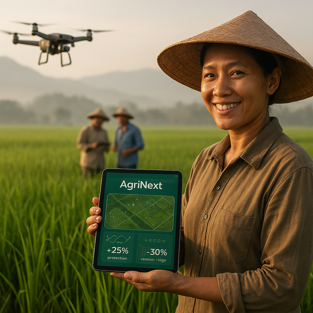 Pertanian Presisi Berbasis AI Tingkatkan Produksi Padi 25% di Jawa Barat