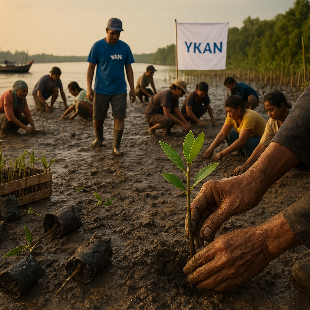 Restorasi Mangrove Berbasis Masyarakat di Delta Mahakam Pulihkan Ekosistem dan Ekonomi
