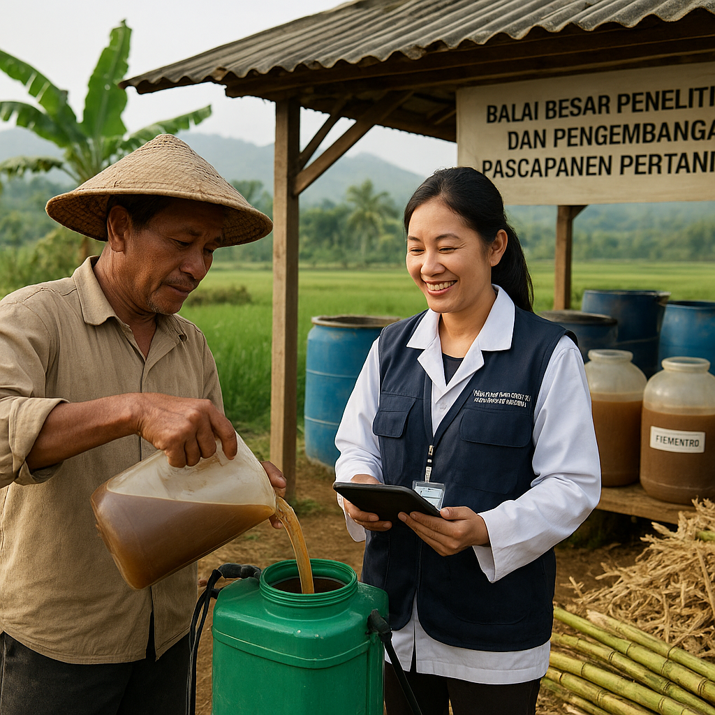 Petani di Jawa Tengah Manfaatkan Limbah Tebu Jadi Pupuk Organik Cair, Hemat Biaya 50%
