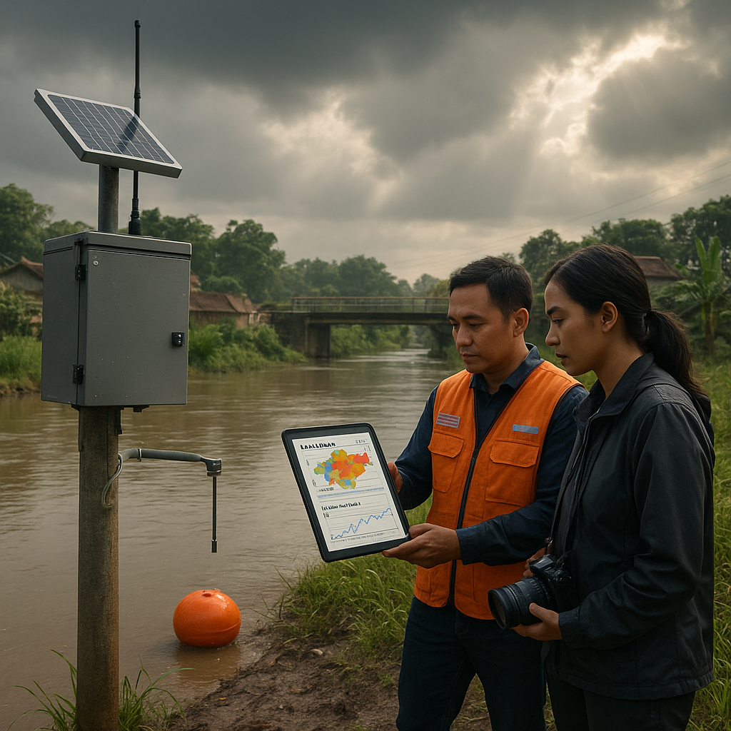Sistem Peringatan Dini Banjir berbasis IoT dan AI untuk Daerah Aliran Sungai Ciliwung