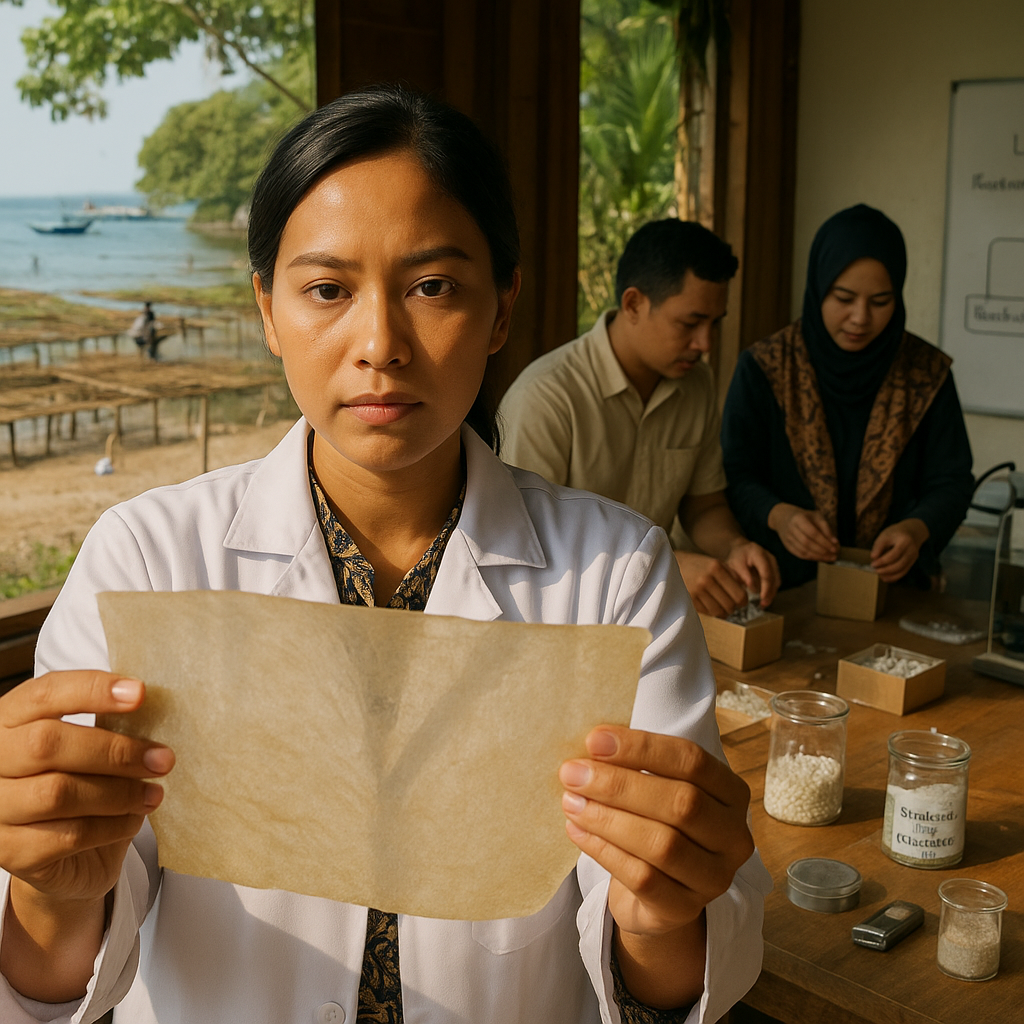 Pengembangan Bioplastik dari Limbah Rumput Laut oleh Startup Indonesia