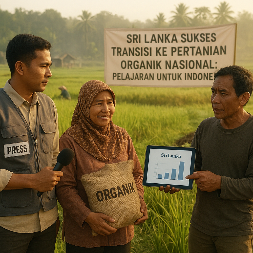 Sri Lanka Sukses Transisi ke Pertanian Organik Nasional: Pelajaran untuk Indonesia