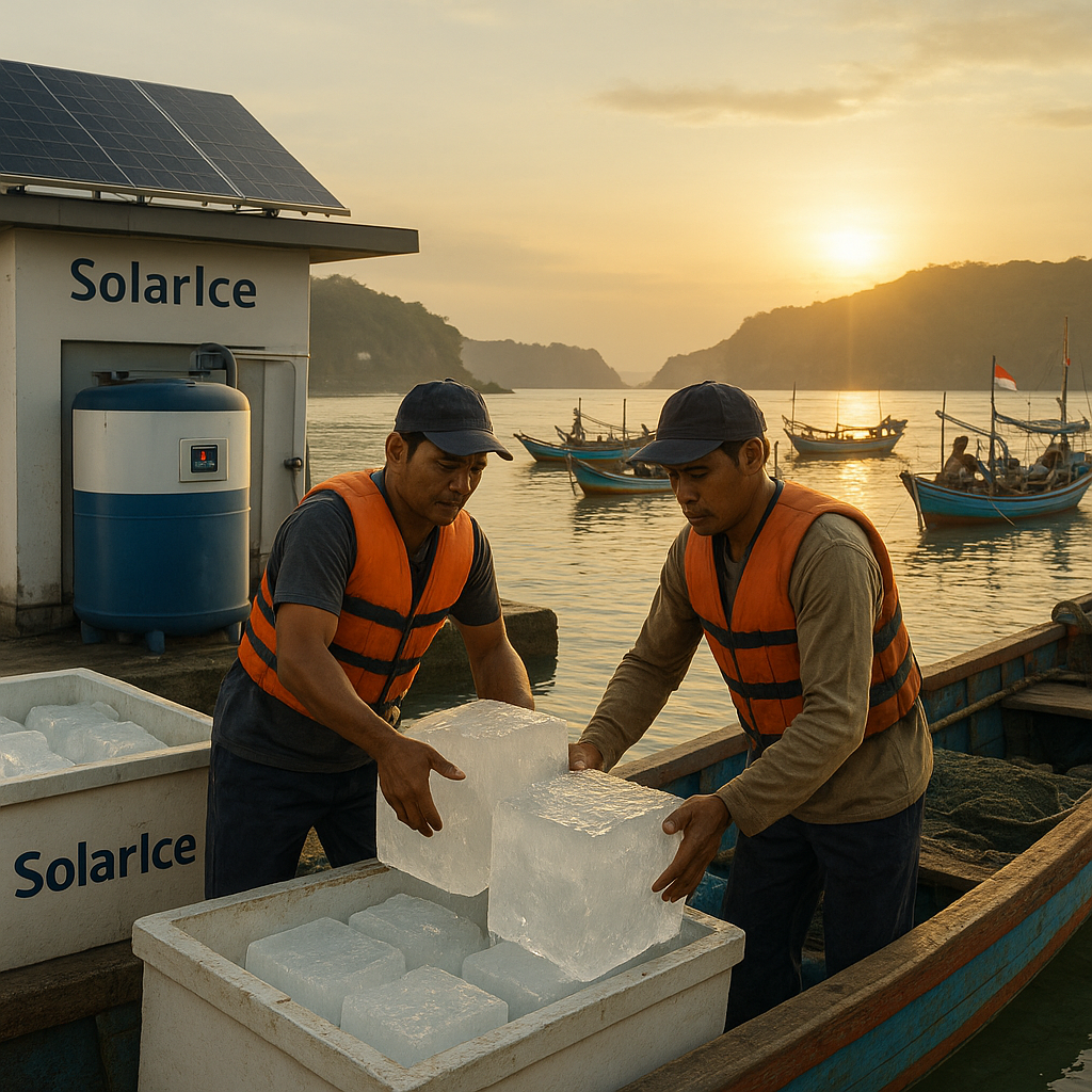 SolarIce: Inovasi Penyimpanan Energi Panas untuk Pendinginan Ikan Ramah Lingkungan di Pelabuhan Prigi