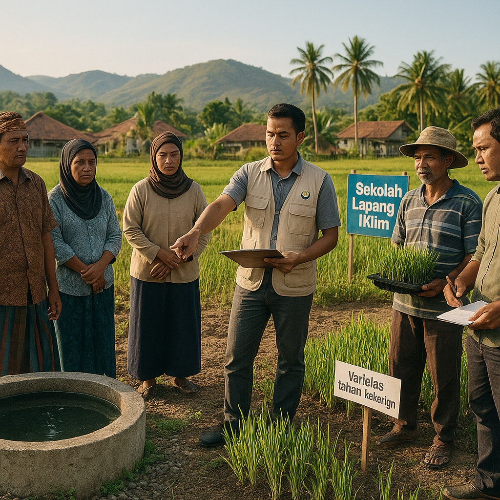 Program Kampung Iklim (ProKlim) Berbasis Ketahanan Pangan di Lombok Timur