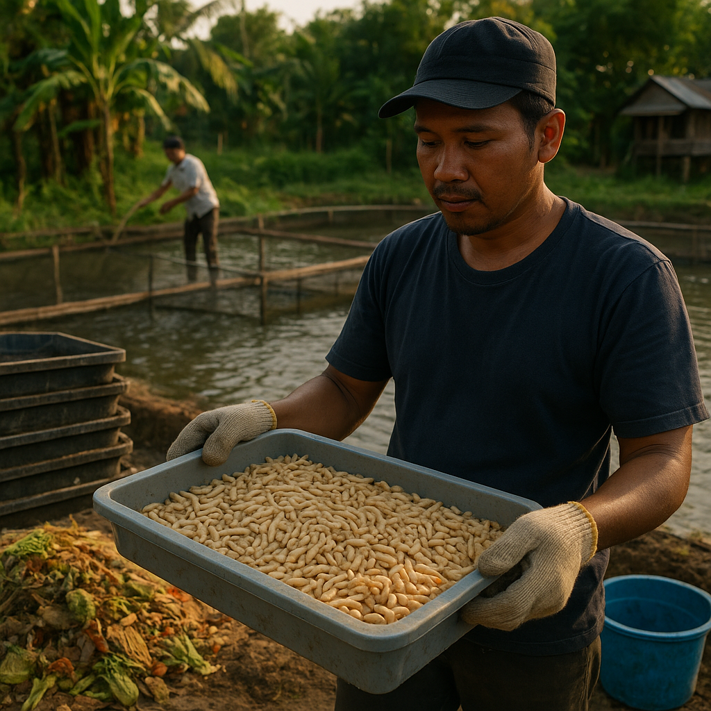 Budidaya Maggot BSF sebagai Alternatif Pakan Ikan untuk Ketahanan Pangan Berkelanjutan