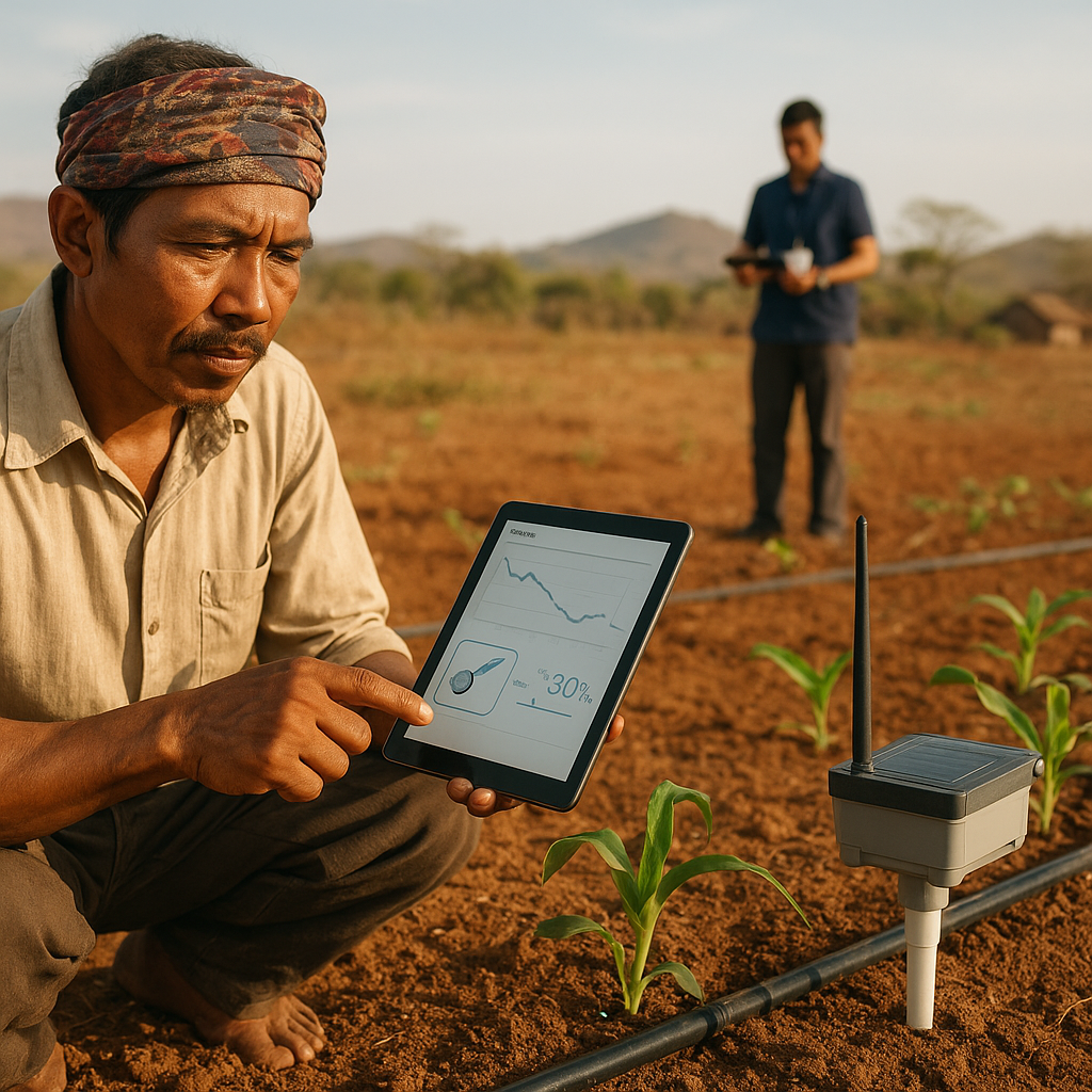 Pertanian Presisi Berbasis IoT Menghemat Air dan Pupuk hingga 30% di Lahan Kering NTT