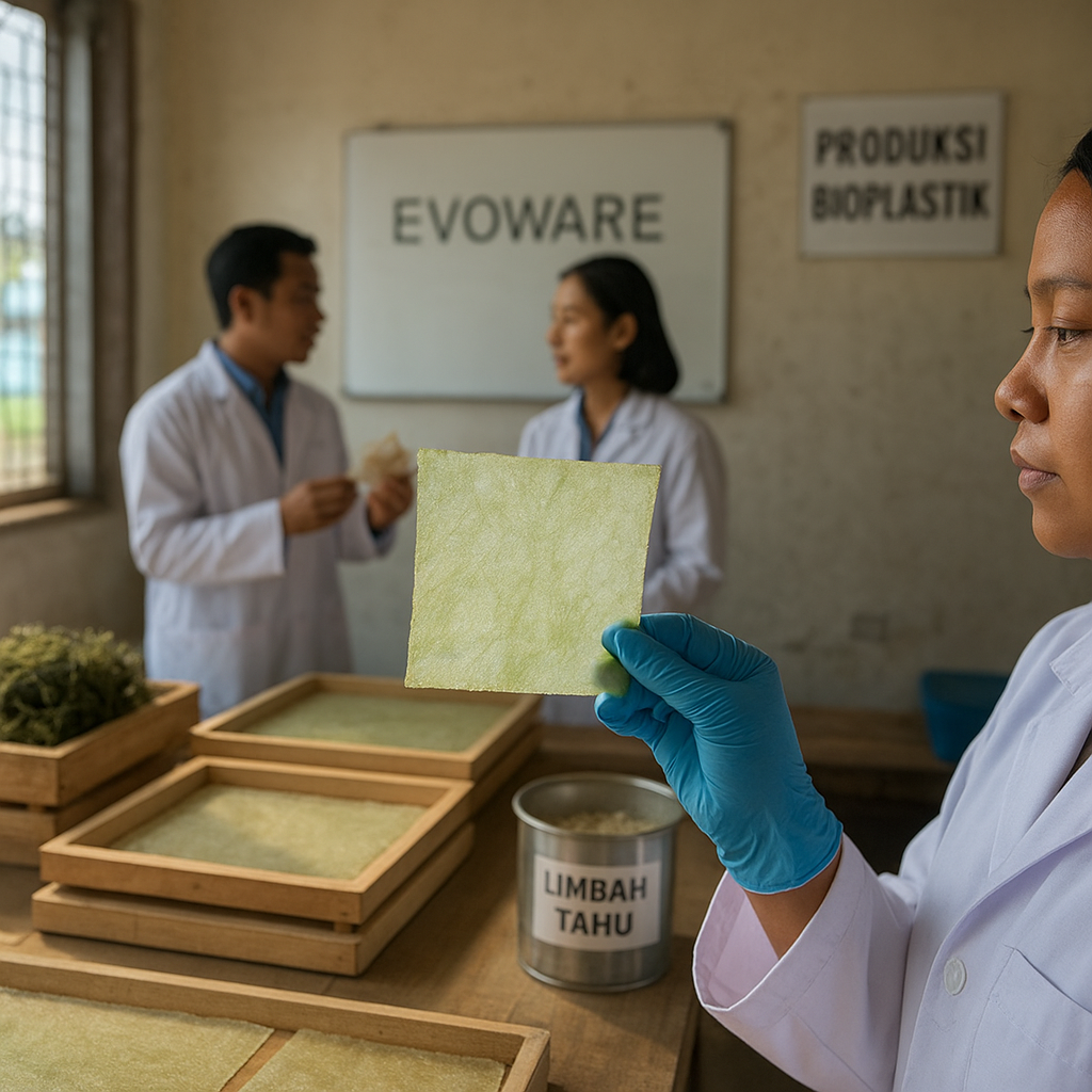 Startup Indonesia Kembangkan Bioplastik dari Rumput Laut dan Limbah Tahu