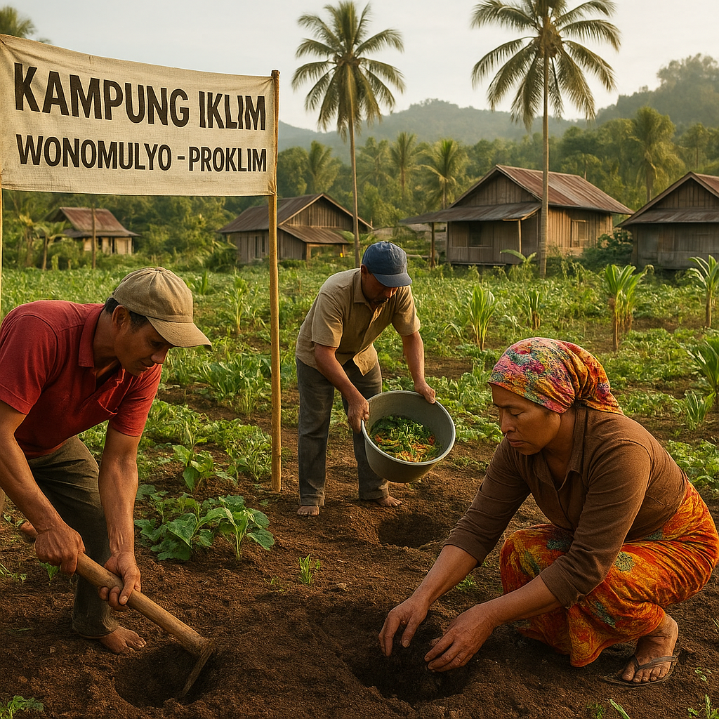 Kampung Iklim Wonomulyo: Model Perdesaan Tangguh Hadapi Perubahan Iklim di Sulawesi