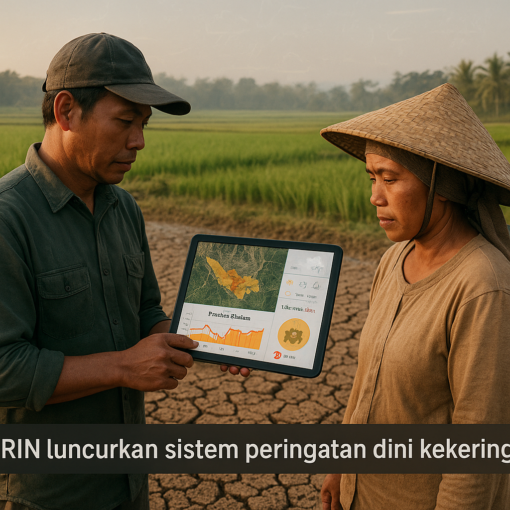 Sistem Peringatan Dini Kekeringan Berbasis AI untuk Petani