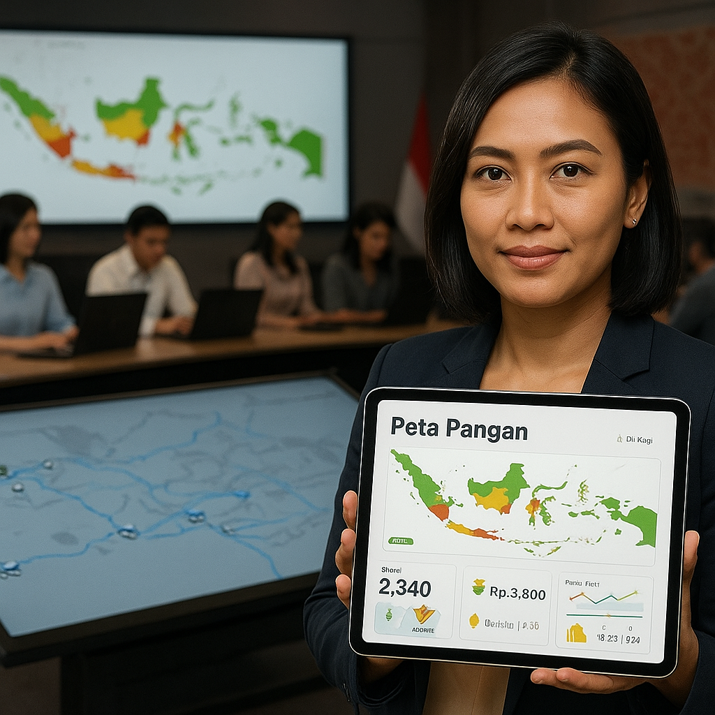 Aplikasi "Peta Pangan" Pantau Stok dan Harga Komoditas secara Real-Time untuk Antisipasi Krisis