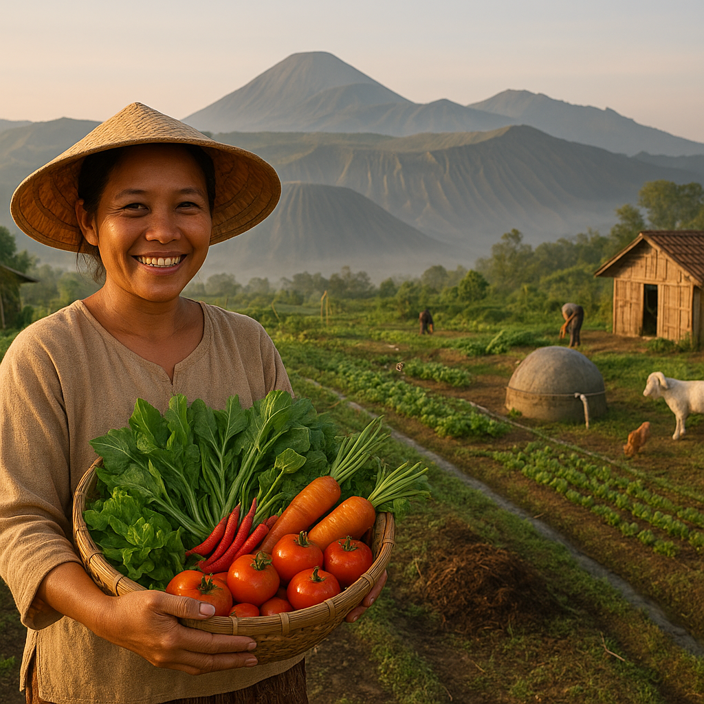 Desa Wisata Organik Bromo Sukses Tekan Krisis Pangan Lewat Pertanian Terpadu