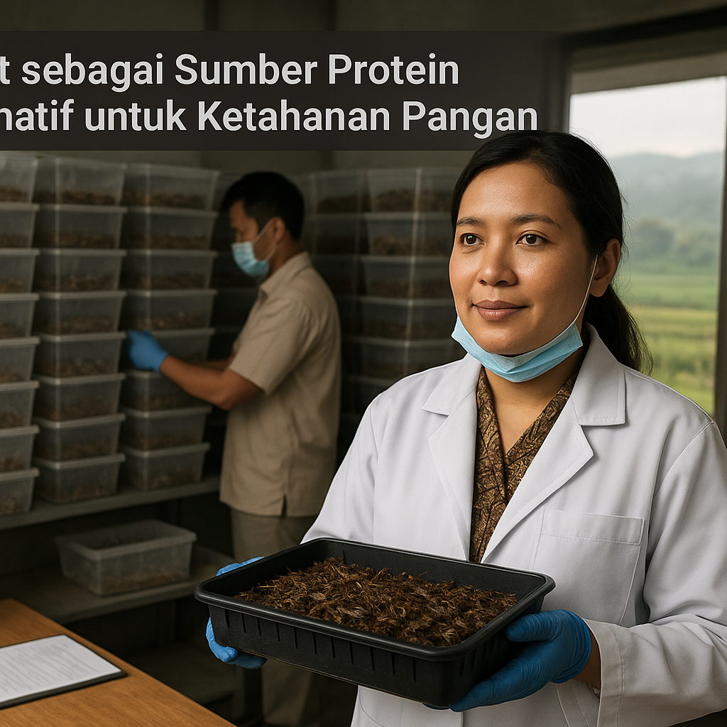 Kriket sebagai Sumber Protein Alternatif untuk Ketahanan Pangan