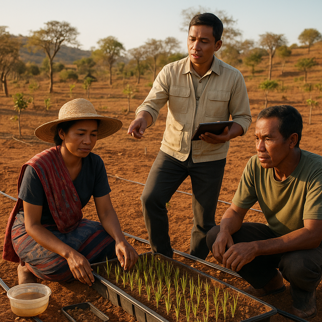 Sistem Pertanian Cerdas Iklim (Climate Smart Agriculture) di NTT untuk Hadapi Kemarau