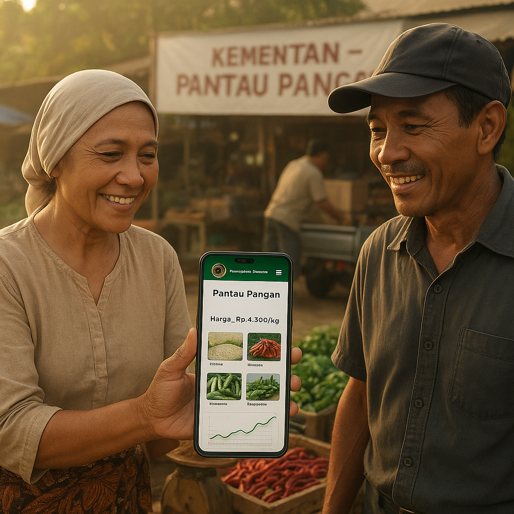 Aplikasi "Pantau Pangan" Kementan Bantu Petani Akses Pasar dan Data Harga Real-time