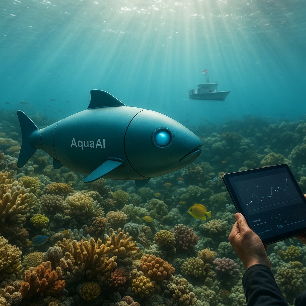 Startup Aquaai Kembangkan Teknologi Sensor Bawah Air untuk Pemantauan Terumbu Karang