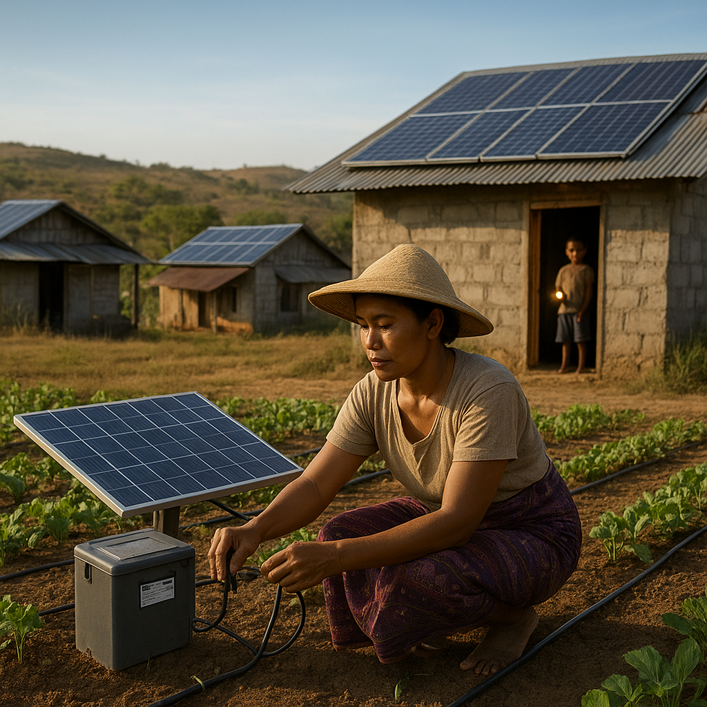 Program Desa Mandiri Energi: 1.000 Rumah Tangga di Sumba Gunakan PLTS Atap untuk Irigasi dan Penerangan
